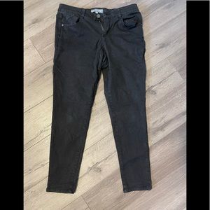 Wit & Wisdom Black Skinny Jeans Sz 10